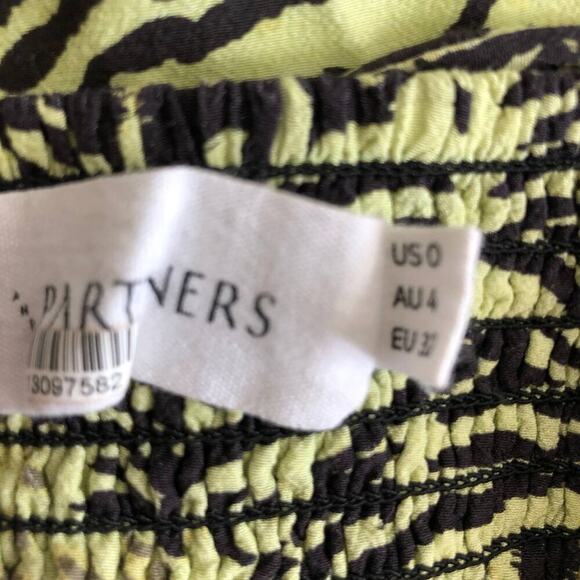 Fame and Partners Jumpsuit Suraya Safari Citrus Yellow Size 0 - Picture 14 of 16